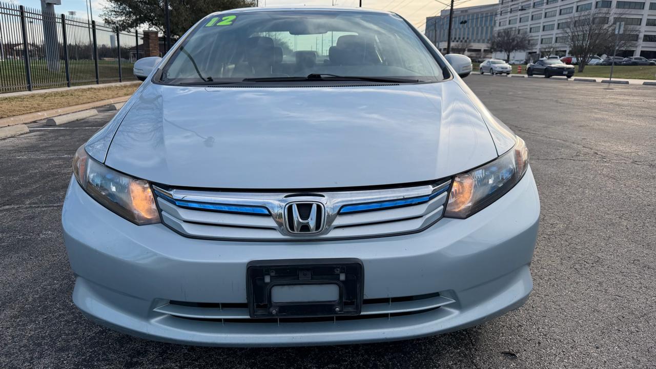 Honda Civic Hybrid 4dr Sdn L4 CVT w/Leather 2012