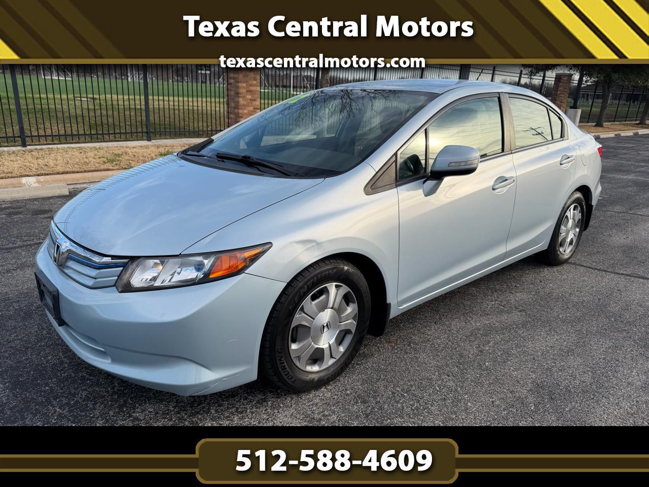 2012 Honda Civic Hybrid 4dr Sdn L4 CVT w/Leather