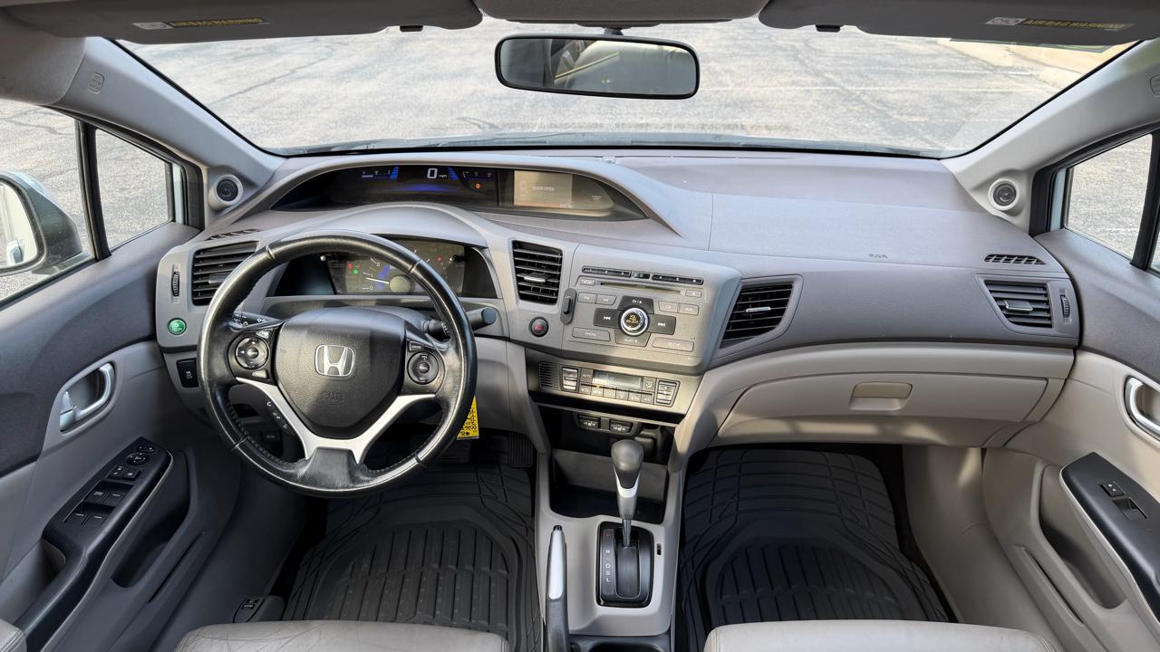 Honda Civic Hybrid 4dr Sdn L4 CVT w/Leather 2012