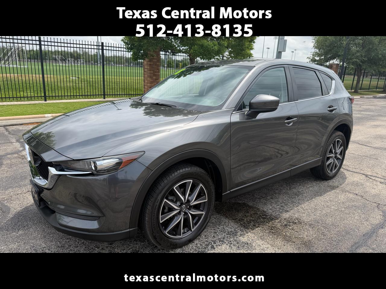 Gray 2018 Mazda CX-5 SUV / Crossover Front-Wheel Drive Automatic