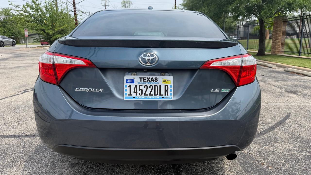 Toyota Corolla 4dr Sdn CVT LE ECO (Natl) 2014