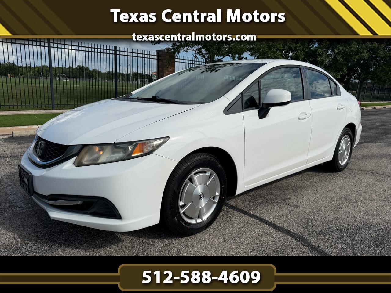 Honda Civic Sdn 4dr Auto HF 2013