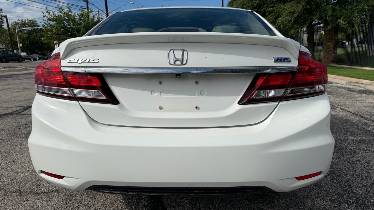 Honda Civic Sdn 4dr Auto HF 2013