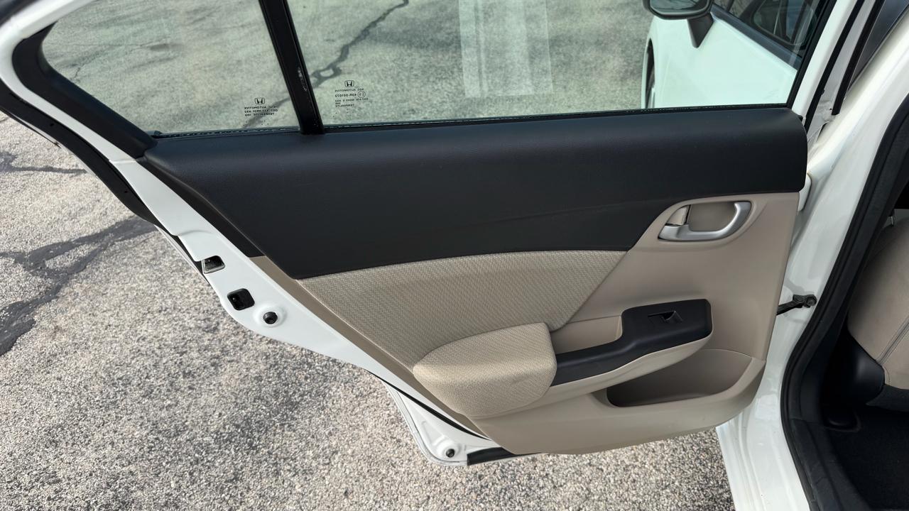 Honda Civic Sdn 4dr Auto HF 2013