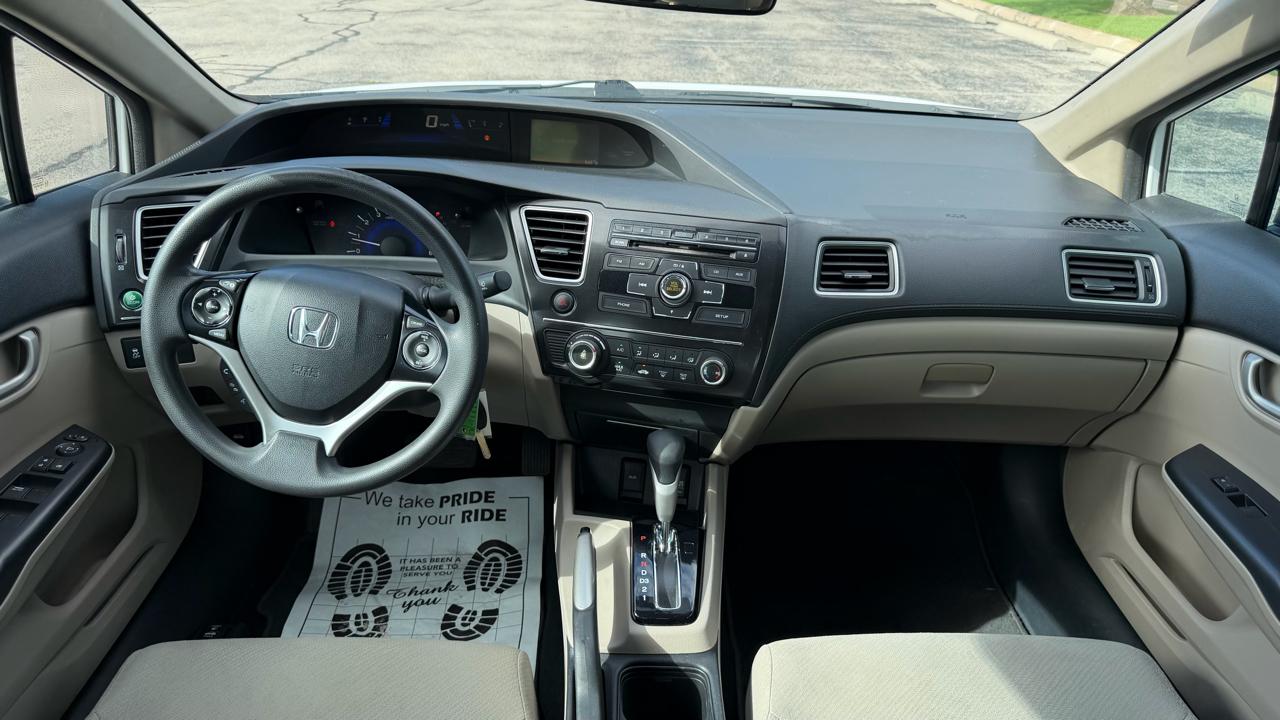 Honda Civic Sdn 4dr Auto HF 2013