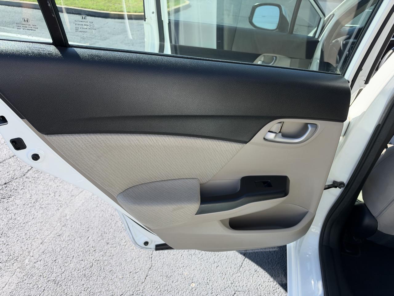 Honda Civic Sdn 4dr Auto HF 2013