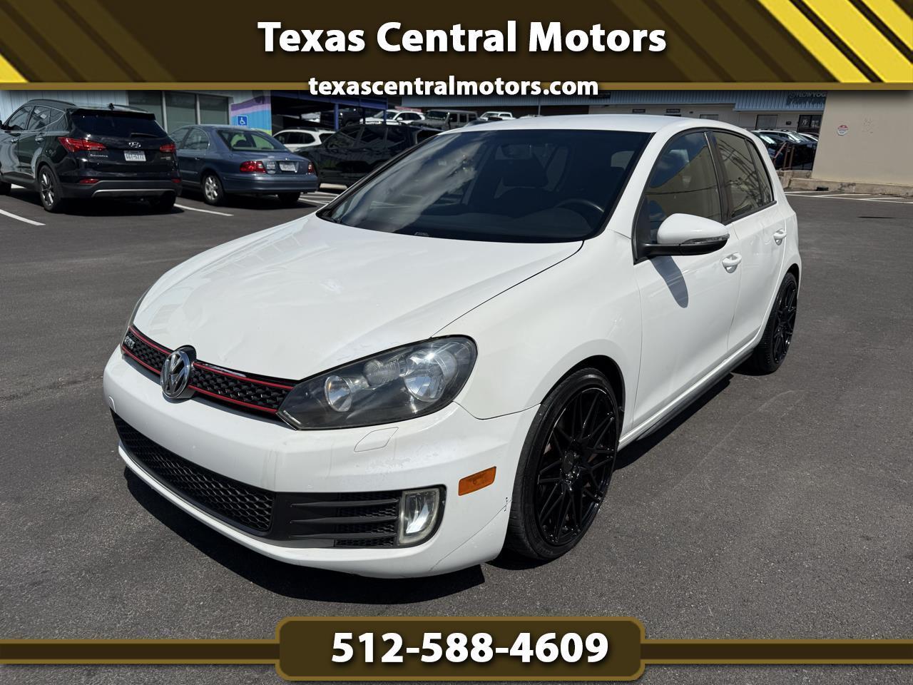 Volkswagen GTI 4dr HB DSG w/Sunroof & Navi PZEV 2012