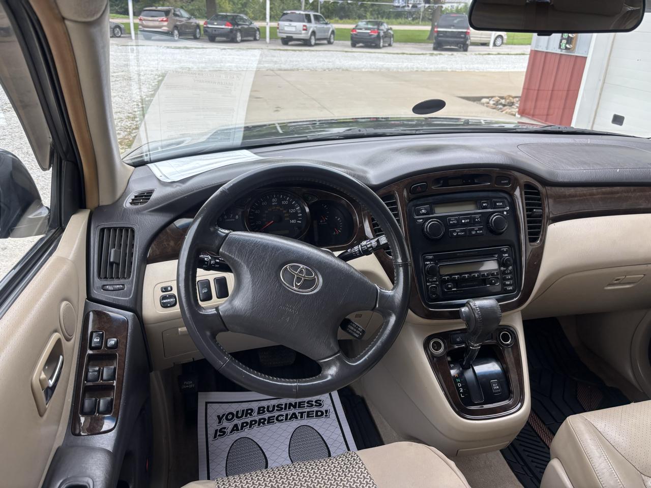 Toyota Highlander V6 4WD 2001