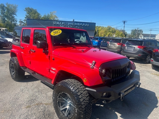 2012 Jeep Wrangler Unlimited 4WD 4dr Sahara