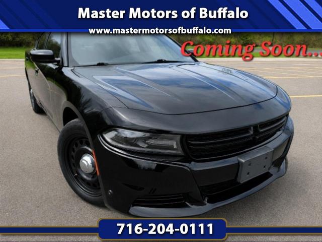 Black 2021 Dodge Charger Police AWD Sedan All-Wheel Drive Automatic