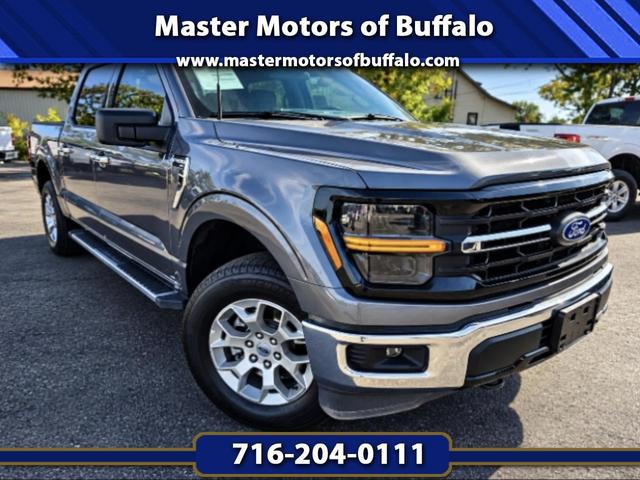 Gray 2025 Ford F-150 Pickup Truck Four-Wheel Drive Automatic