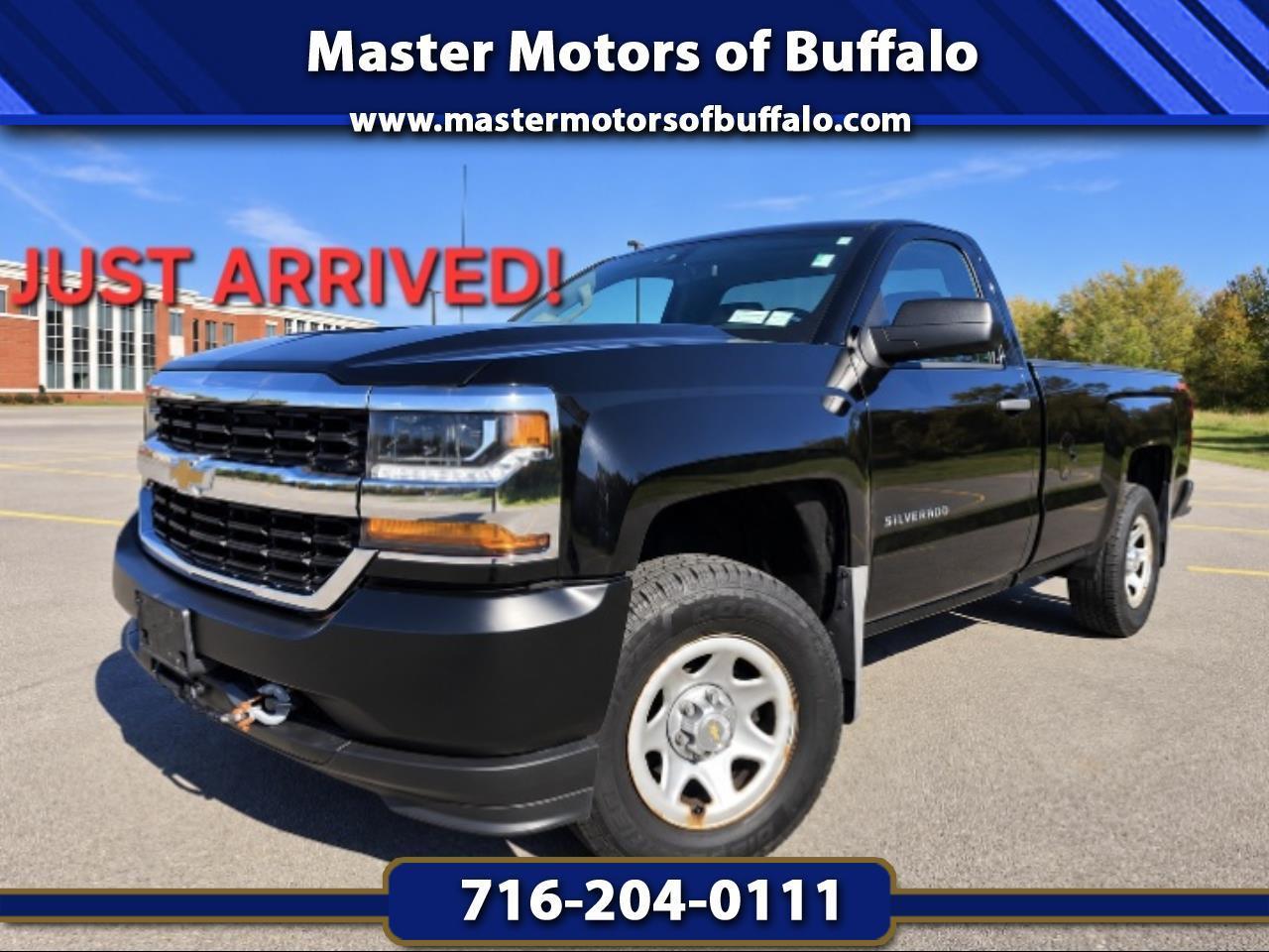 Chevrolet Silverado 1500 Work Truck Long Bed 4WD 2018