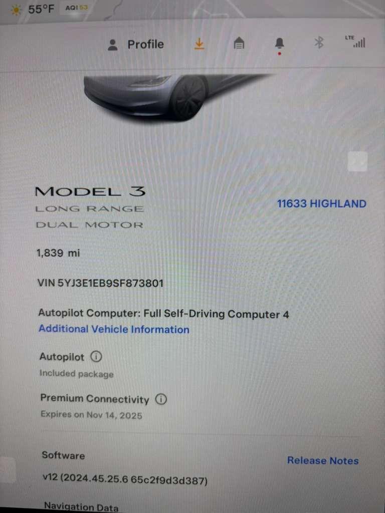 Tesla Model 3 Long Range 2025