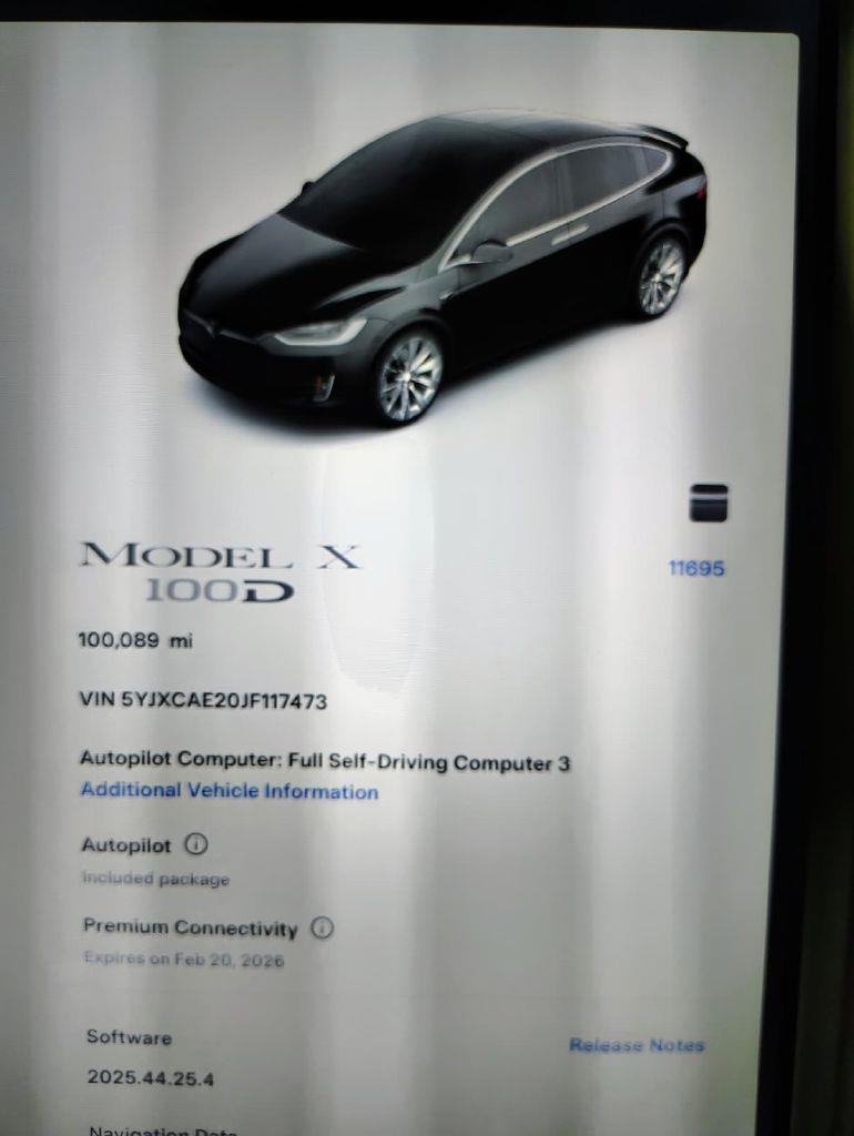 Tesla Model X 100D 2018