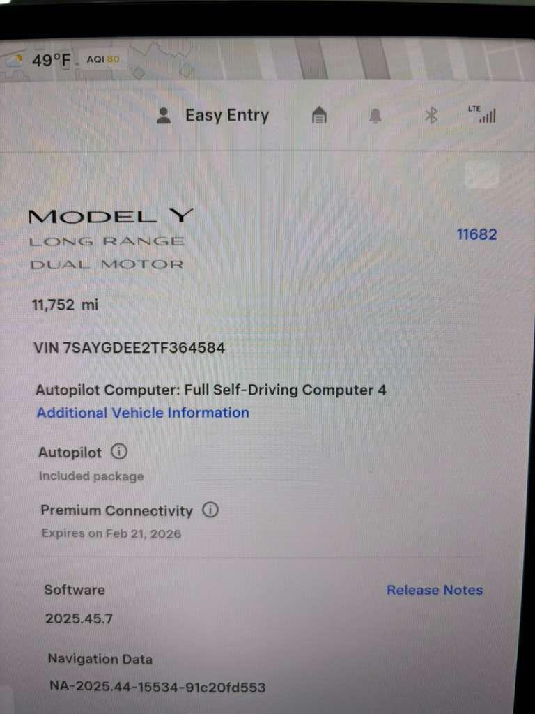 Tesla Model Y Long Range 2026