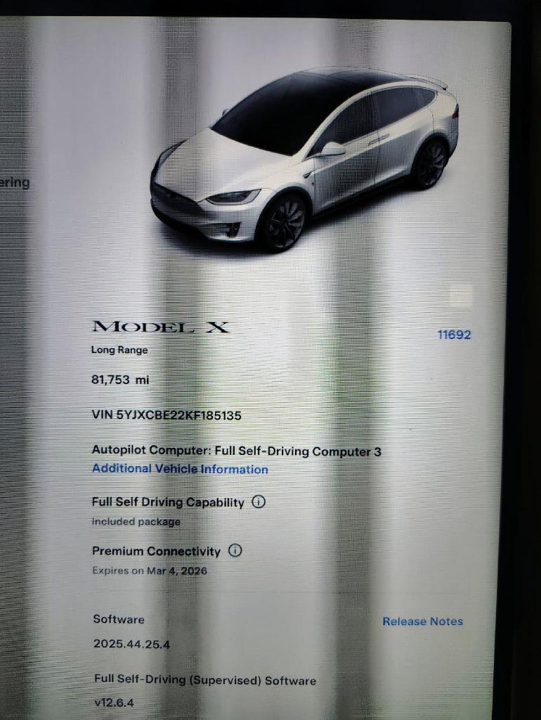 Tesla Model X 75D 2019