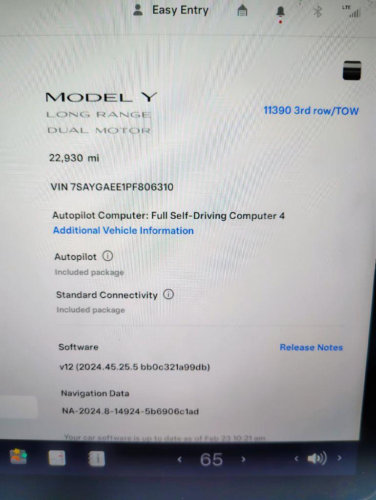 Tesla Model Y Long Range AWD 2023