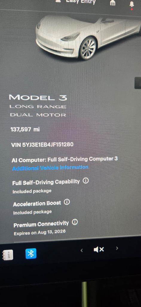 Tesla Model 3 Long Range 2018
