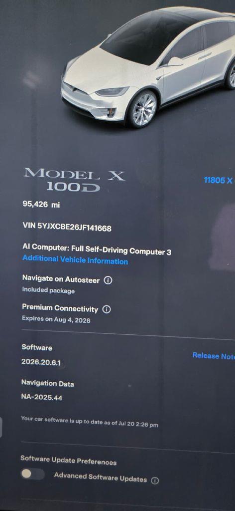 Tesla Model X 100D 2018