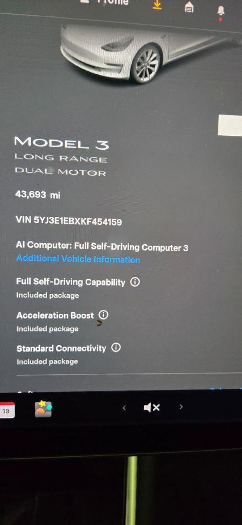 Tesla Model 3 Long Range 2019