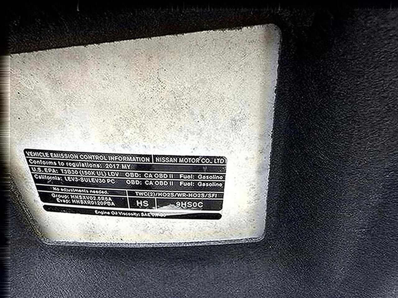 Nissan Altima 2.5 SR 2017