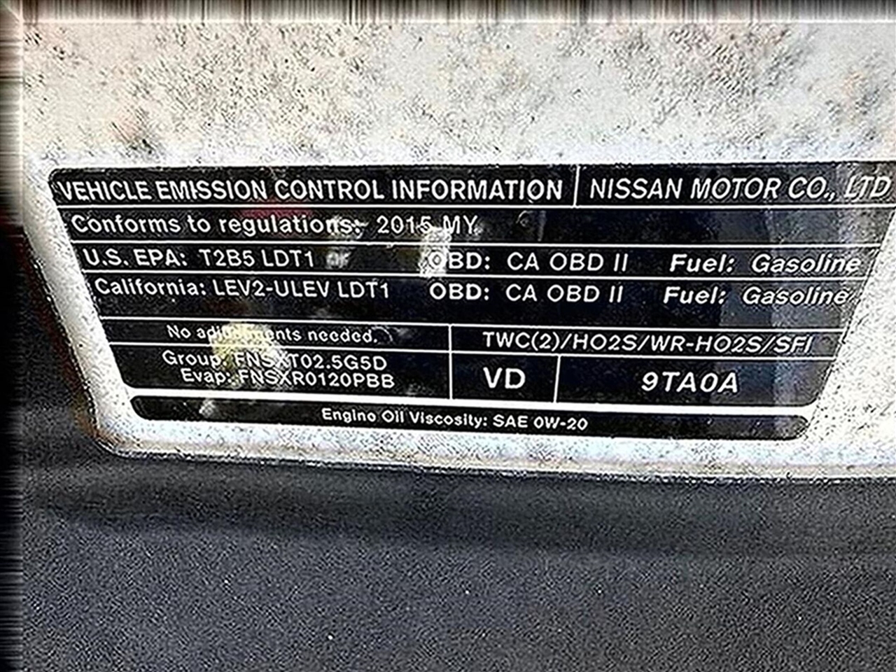 Nissan Rogue SV FWD 2015