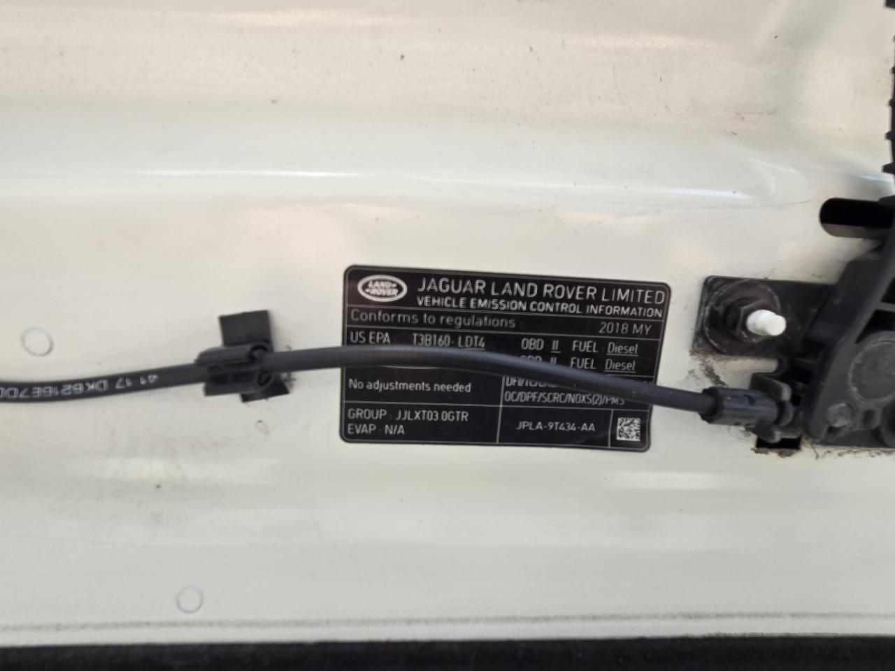 Land Rover Range Rover Sport Td6 Diesel HSE 2018