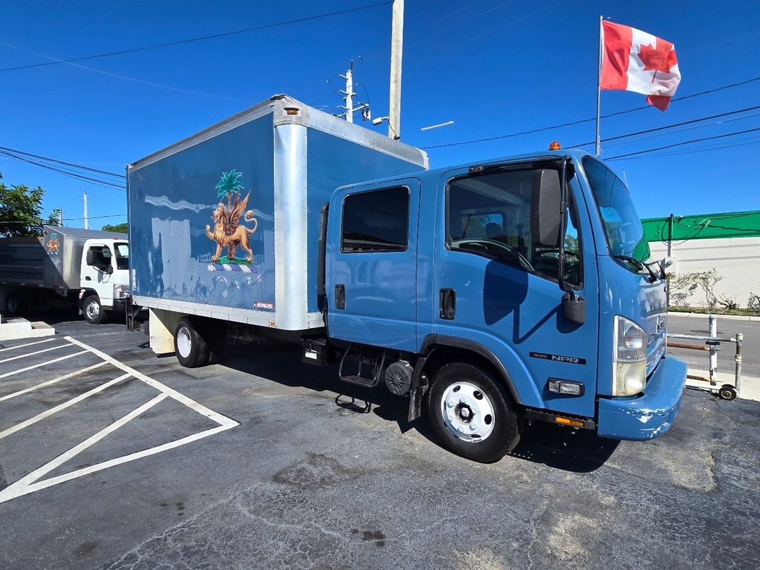 2009 Isuzu NPR GAS CREW 150" WB 12000 GVWR IBT PWL