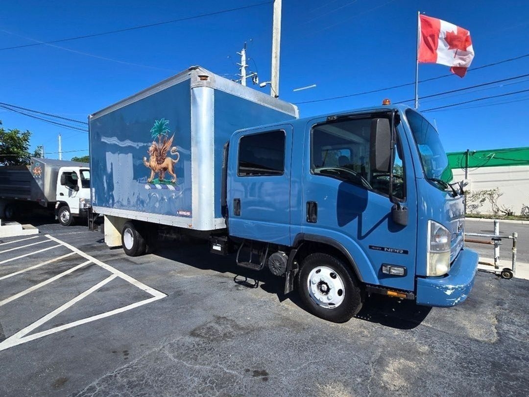 2009 Isuzu NPR GAS CREW 150" WB 12000 GVWR IBT PWL
