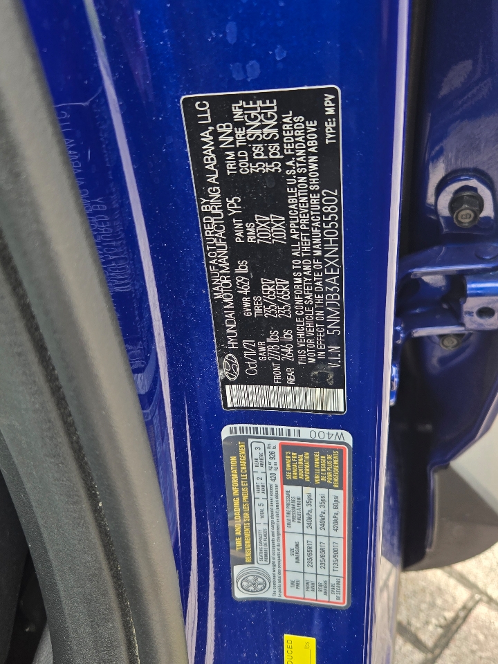 Hyundai Tucson SEL 2022