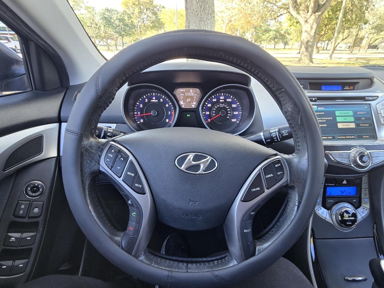 Hyundai Elantra Limited 2013