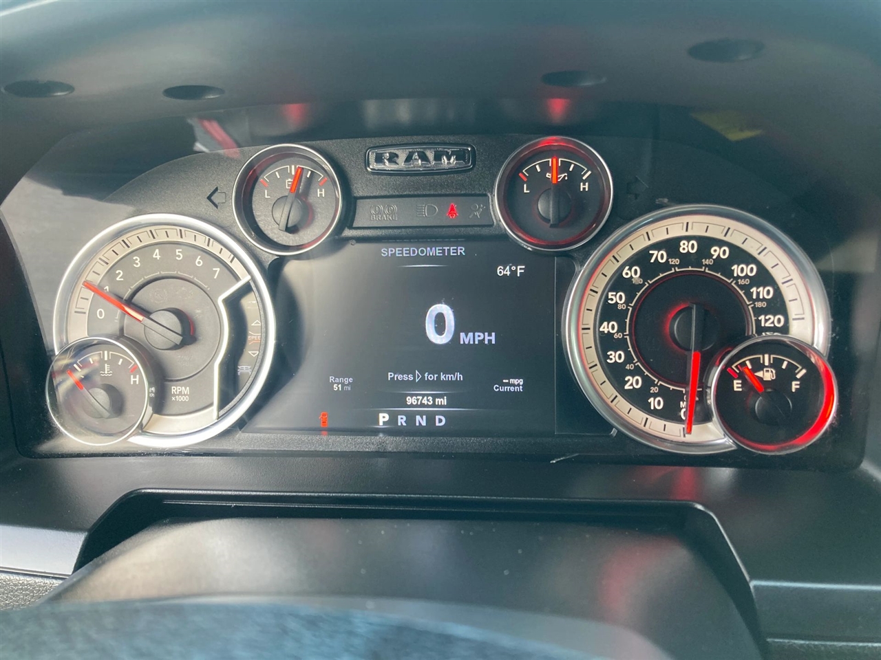 RAM 1500 Sport Crew Cab LWB 4WD 2018