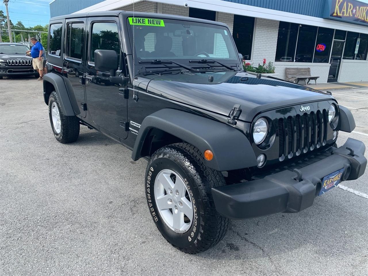 Jeep Wrangler JK Unlimited Sport 4WD 2018