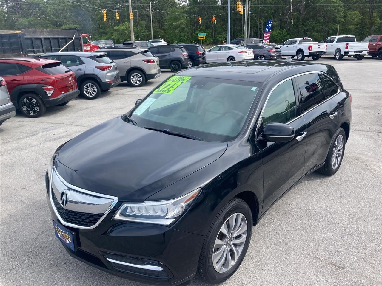 Acura MDX SH-AWD 6-Spd AT w/Tech Package 2015