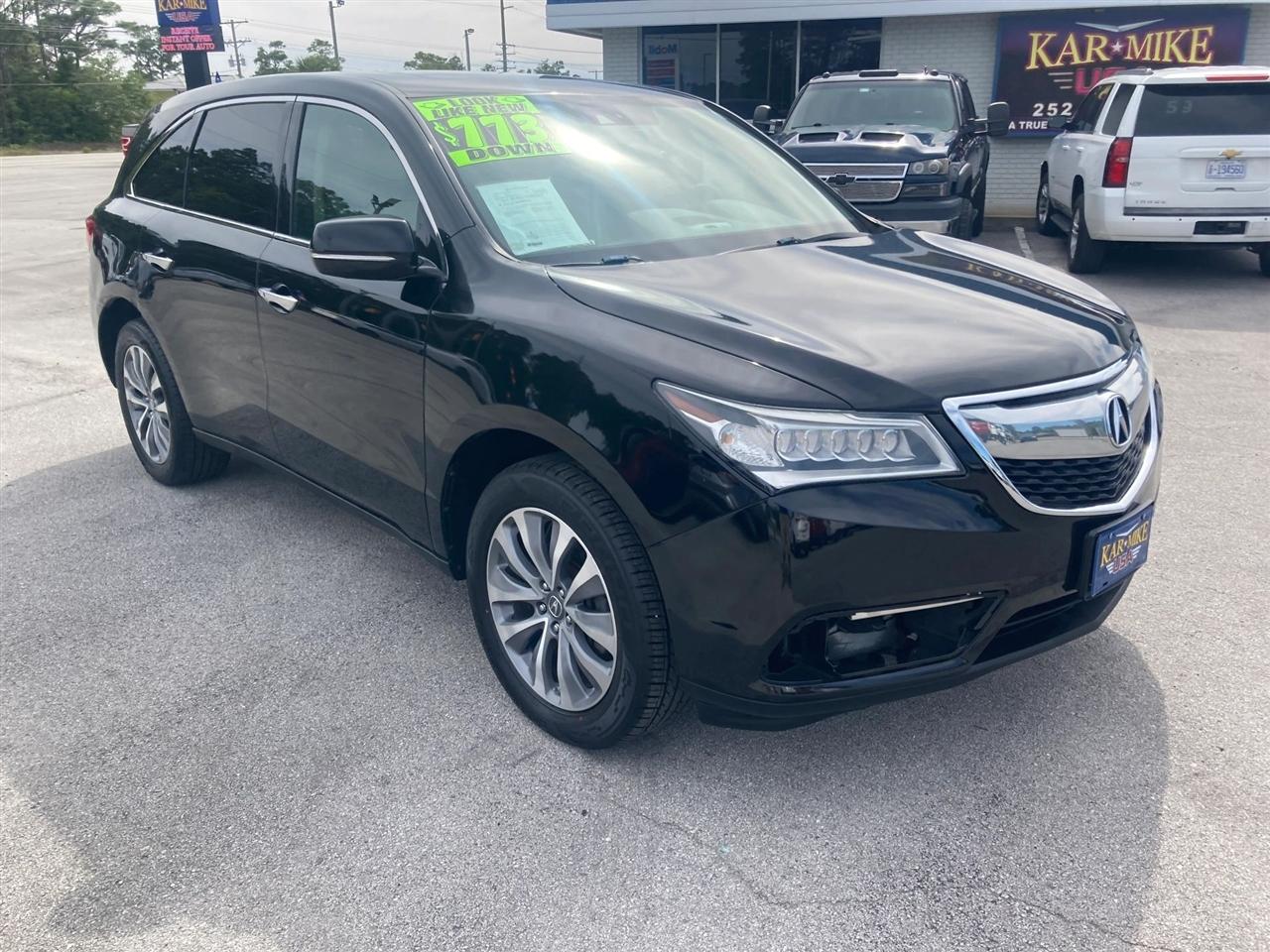 Acura MDX SH-AWD 6-Spd AT w/Tech Package 2015