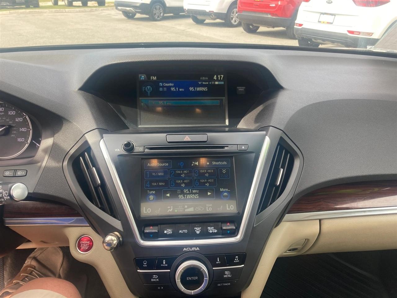 Acura MDX SH-AWD 6-Spd AT w/Tech Package 2015
