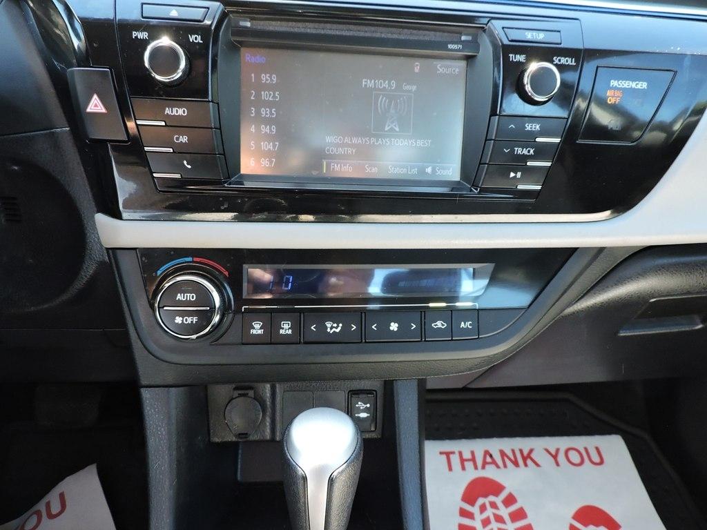 Toyota Corolla 4dr Sdn CVT S w/Special Edition Pkg (Natl) 2016