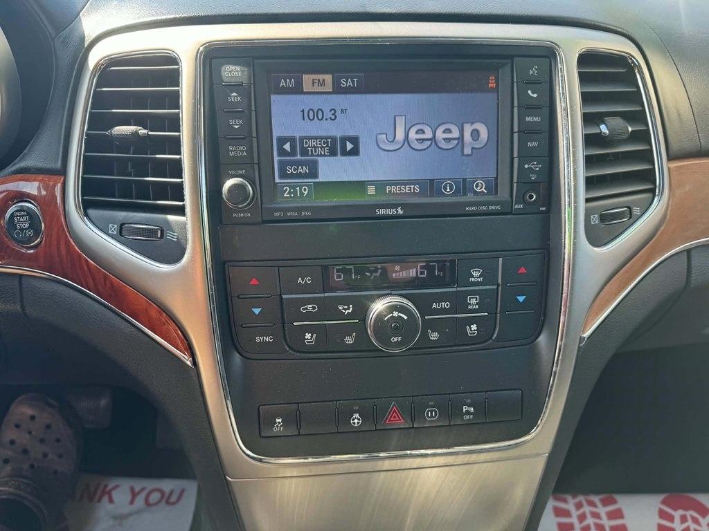Jeep Grand Cherokee 4WD 4dr Overland 2012