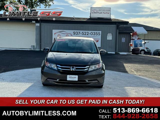 Gray 2015 Honda Odyssey EX FWD Minivan Front-Wheel Drive Automatic
