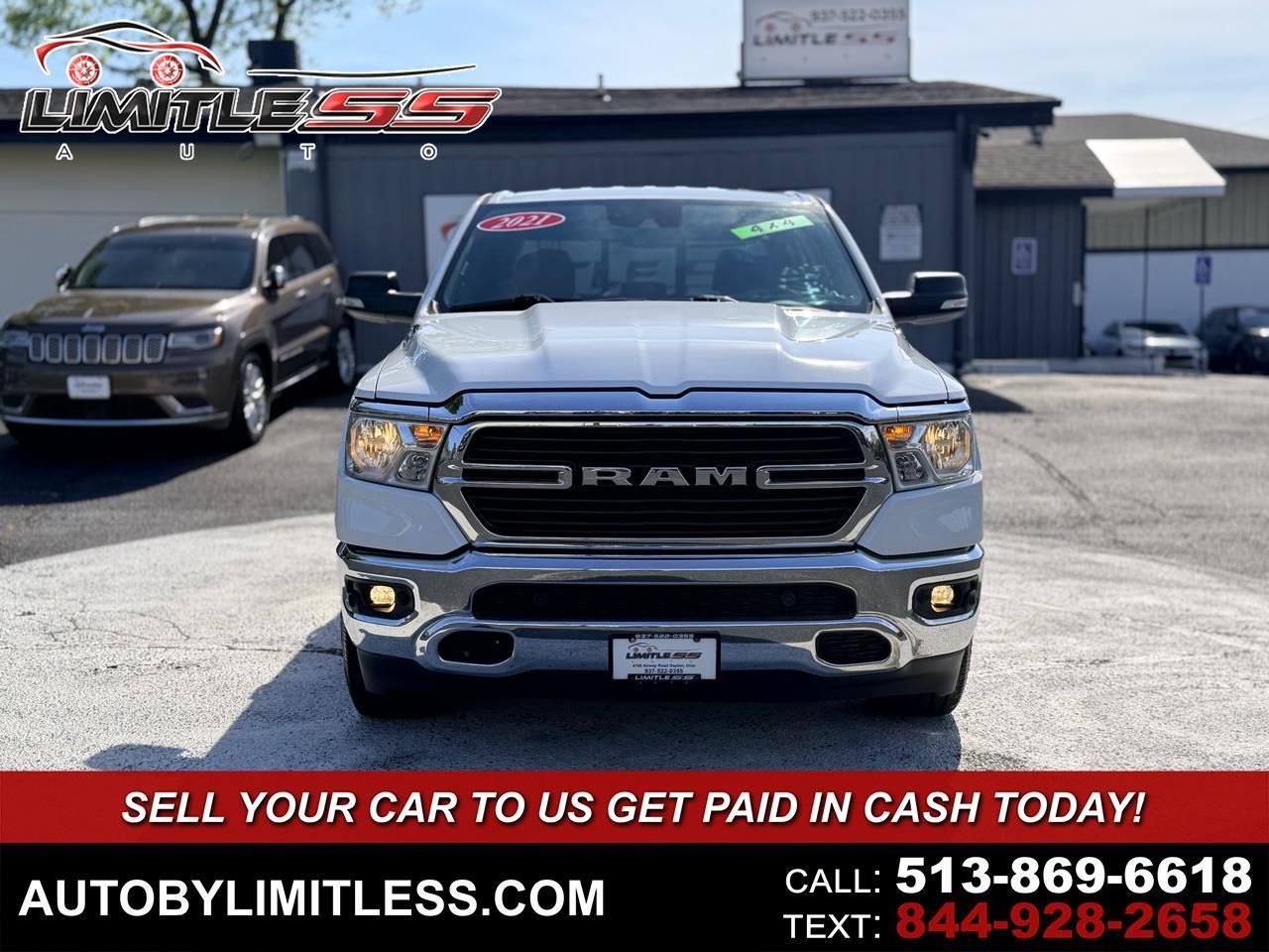 RAM 1500 Big Horn 4x4 Crew Cab 5'7" Box 2021