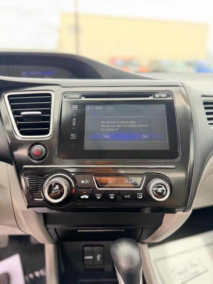 Honda Civic Sedan 4dr CVT EX 2015