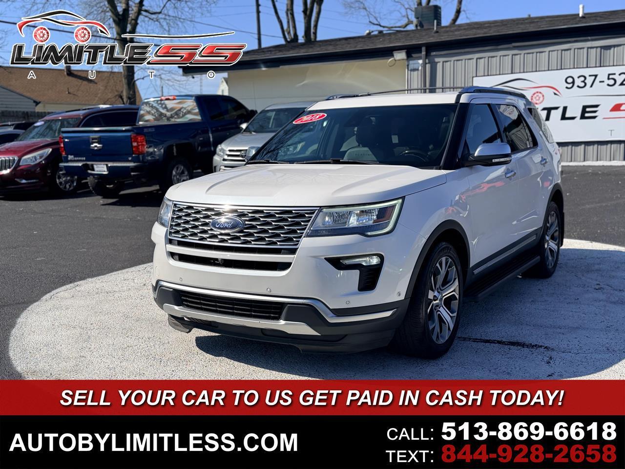 2018 Ford Explorer Platinum 4WD