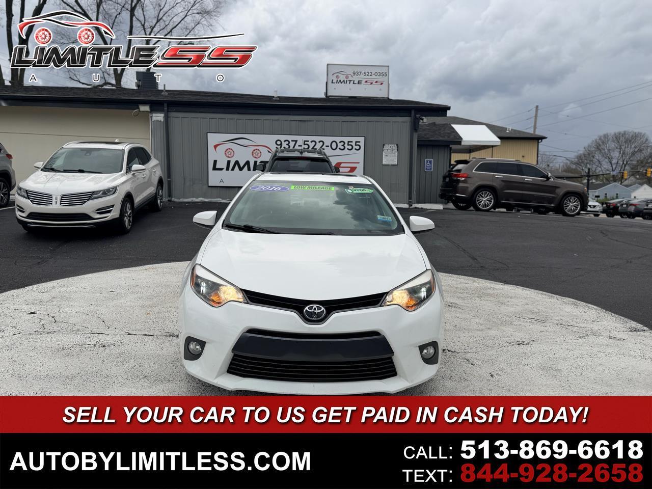 2016 Toyota Corolla 4dr Sdn Auto L (Natl)