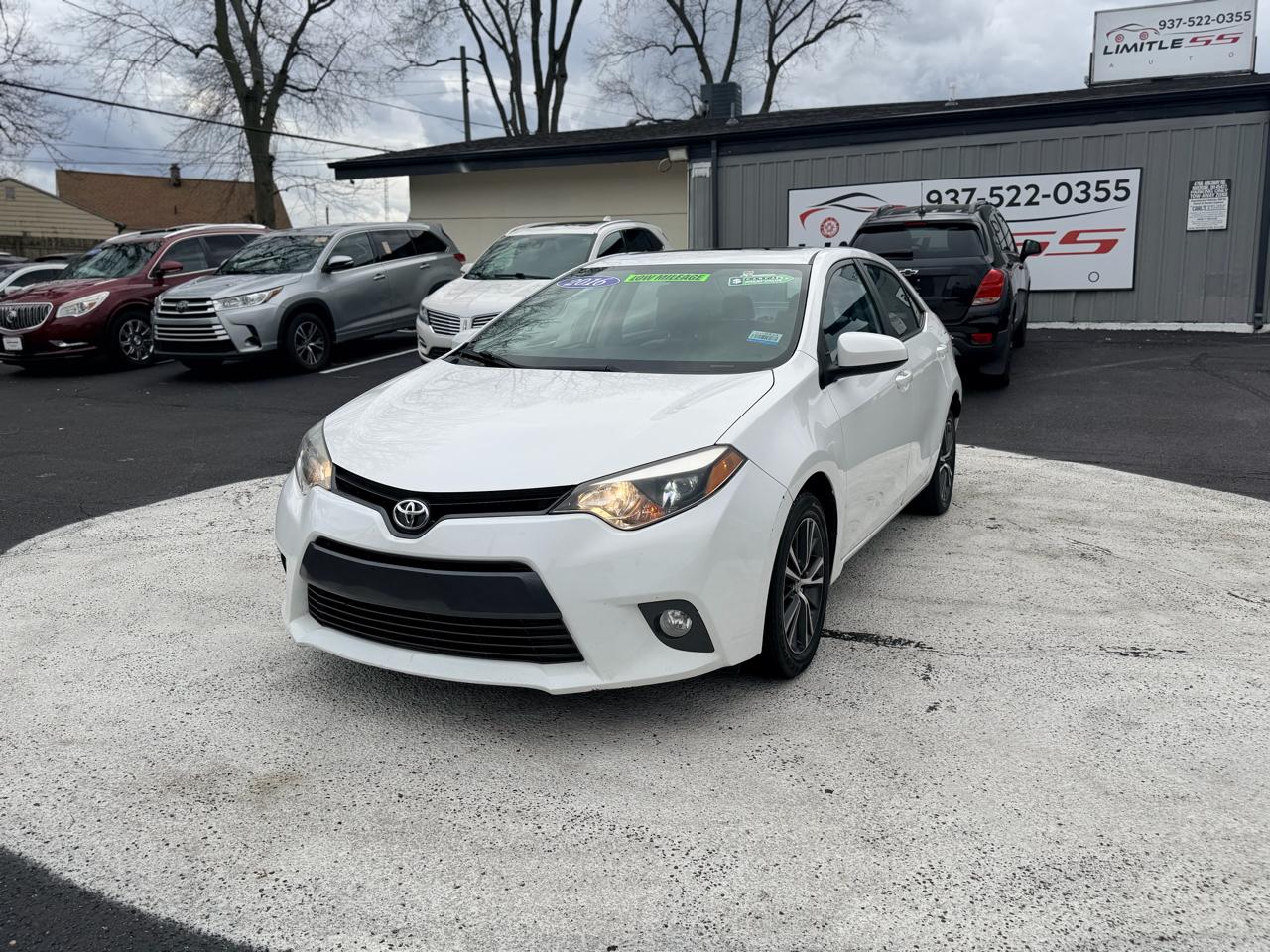 Toyota Corolla 4dr Sdn Auto L (Natl) 2016