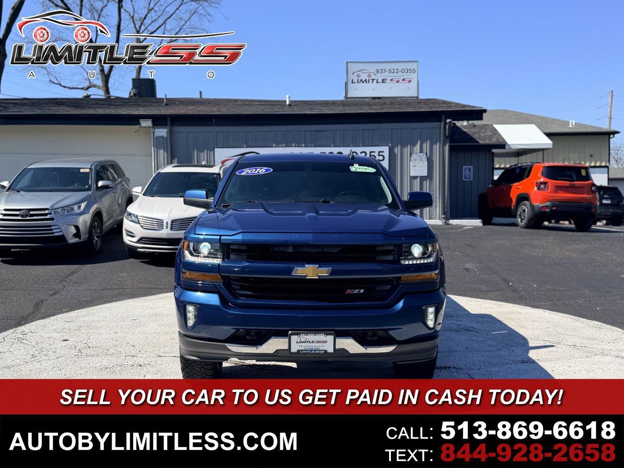 2016 Chevrolet Silverado 1500 4WD Double Cab 143.5" LT w/2LT