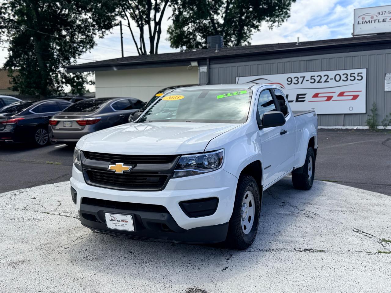 Chevrolet Colorado 4WD Ext Cab 128.3" Work Truck 2018