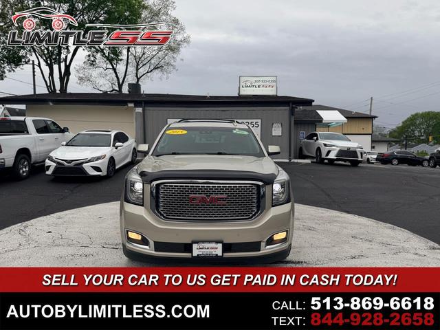 Gold 2015 GMC Yukon Denali 4WD SUV / Crossover Four-Wheel Drive Automatic