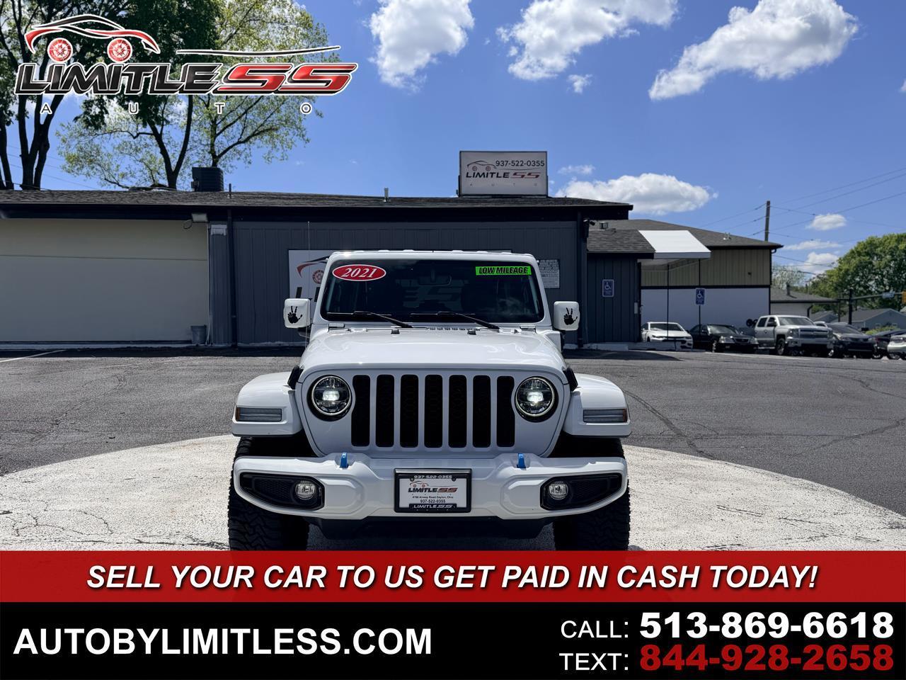 Jeep Wrangler 4xe Unlimited Sahara High Altitude 4x4 2021