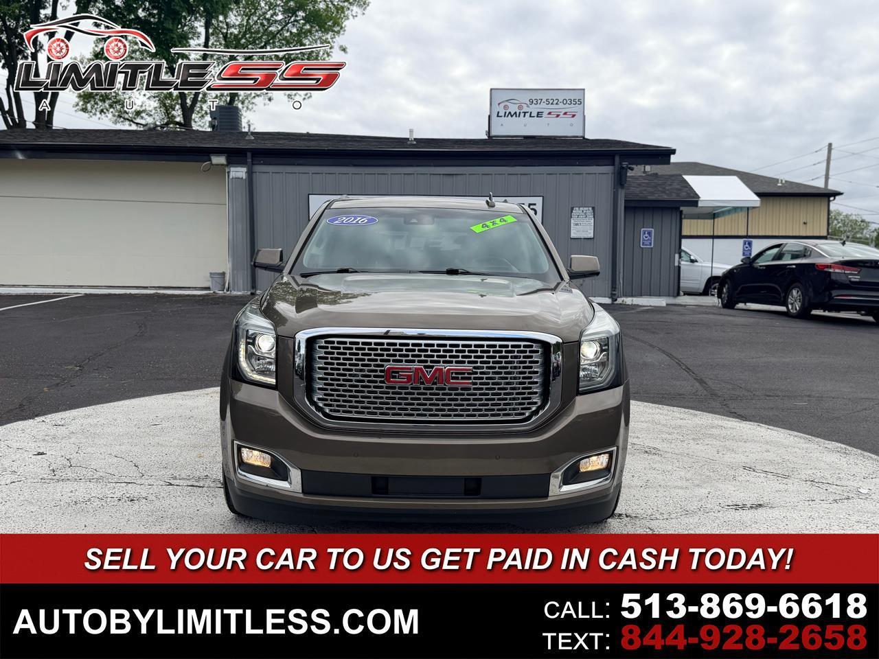 GMC Yukon 4WD 4dr Denali 2016