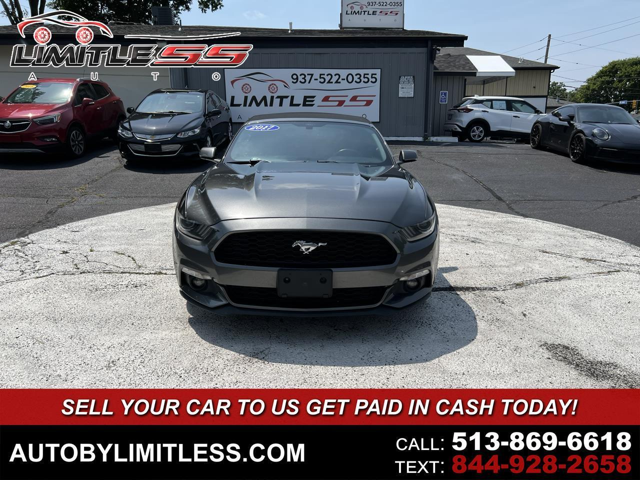 2017 Ford Mustang 2dr Conv EcoBoost Premium